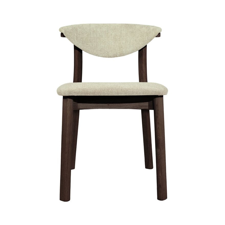 GITTE Spisestol i Beige/natur