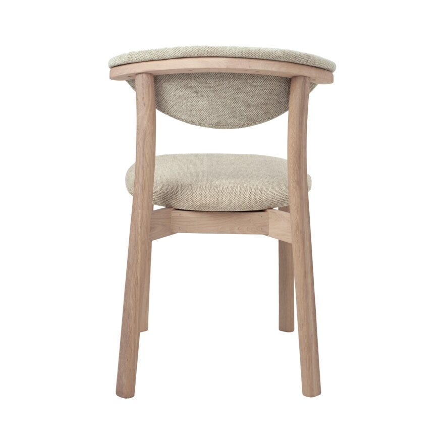 GITTE Spisestol i Beige/natur