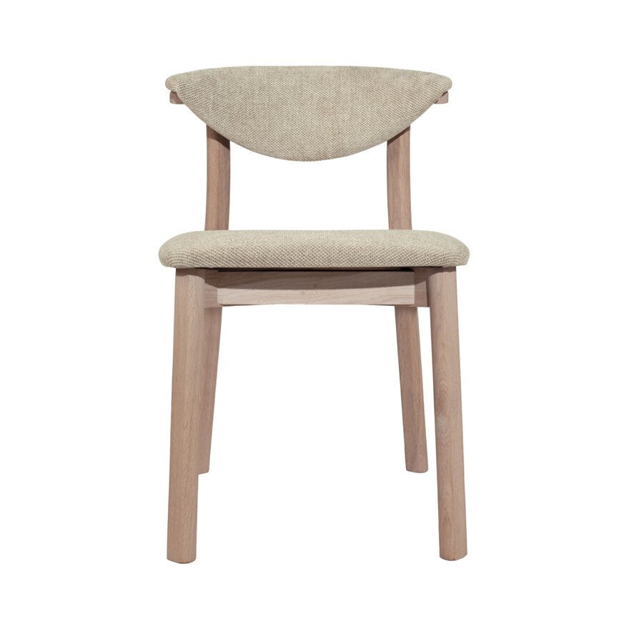 GITTE Spisestol i Beige/natur