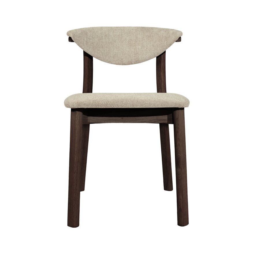 GITTE Spisestol i Beige/natur