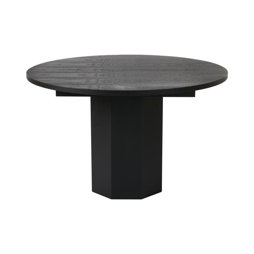 HONEY Rundt spisebord Ø120 cm i Svart