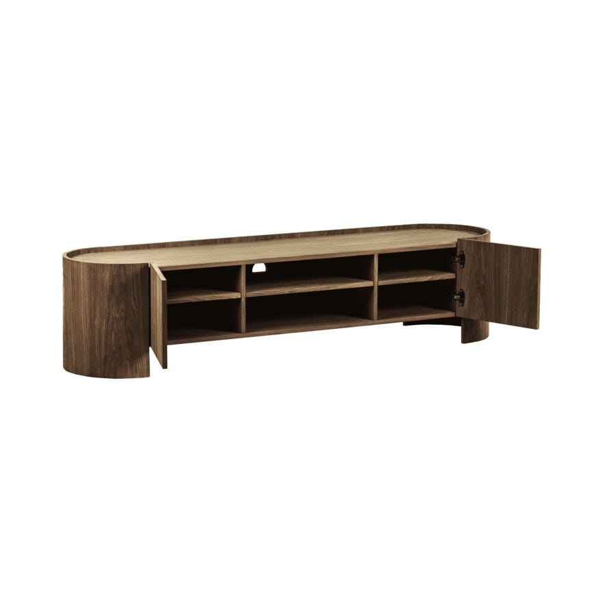 HONEY TV-benk 180x45 cm i Brun