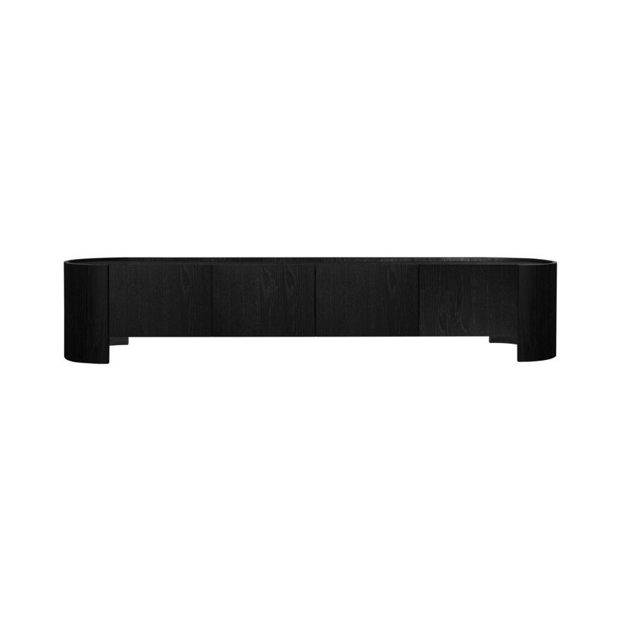 HONEY TV-benk 219x45 cm i Svart