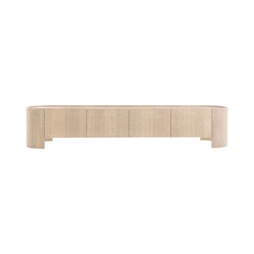 HONEY TV-benk 219x45 cm i Hvit
