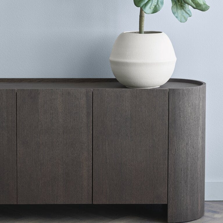 HONEY Skjenk 170x45 cm i Brun