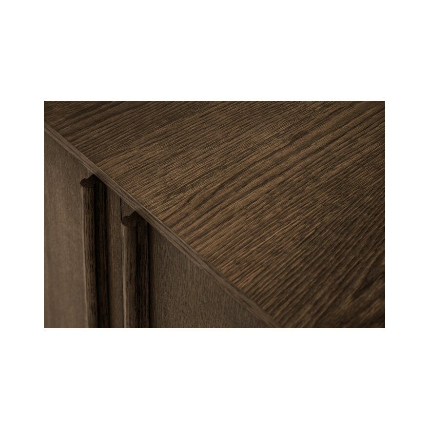 KONTUR Skjenk 201x45 cm i Brun