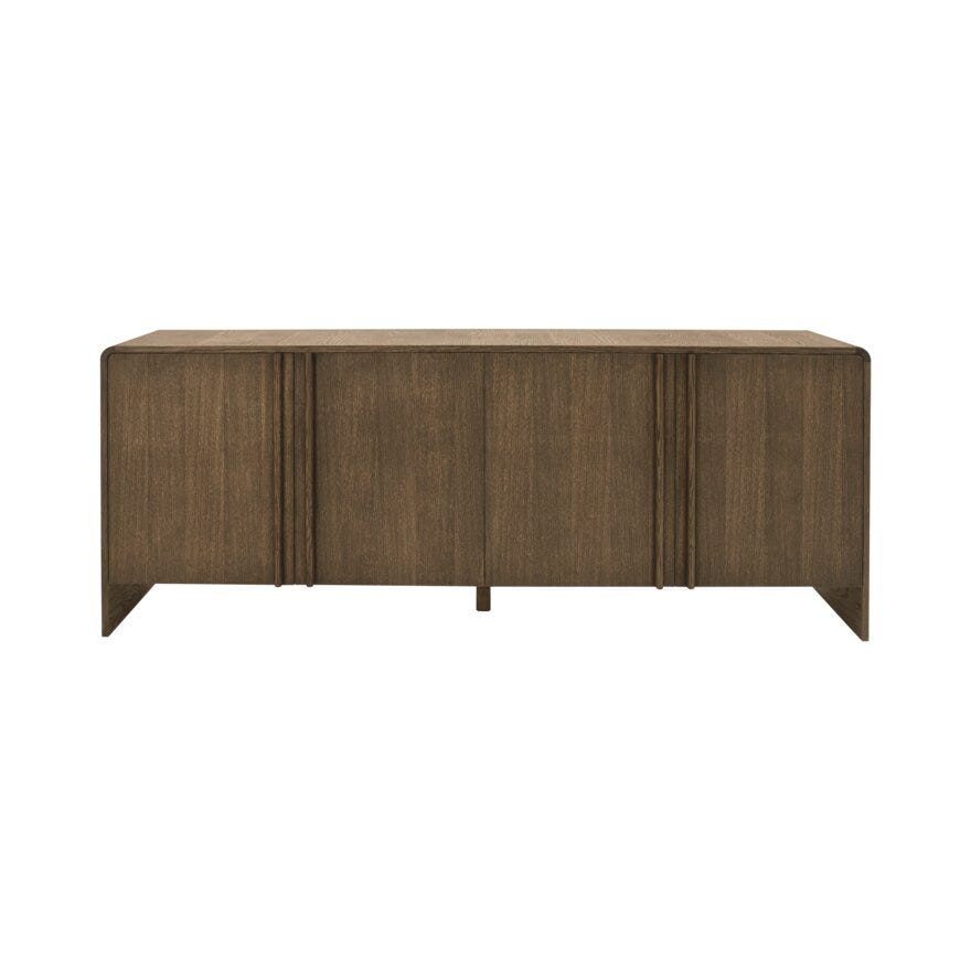 KONTUR Skjenk 201x45 cm i Brun