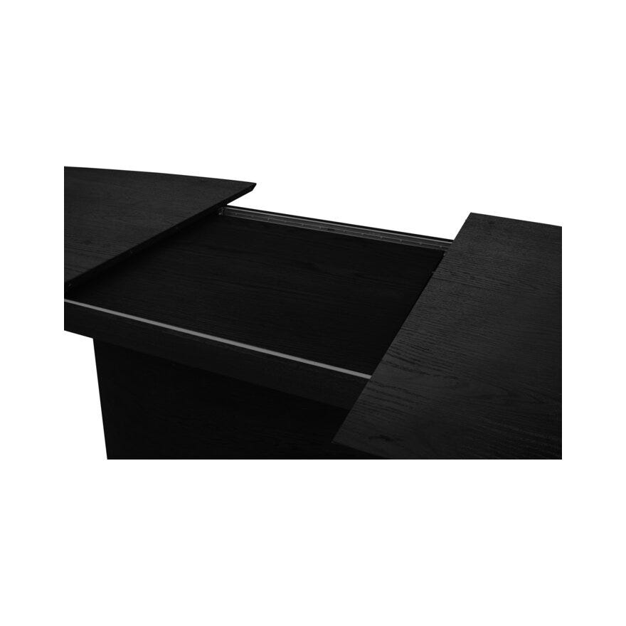 KONTUR Spisebord 103x220 cm i Svart