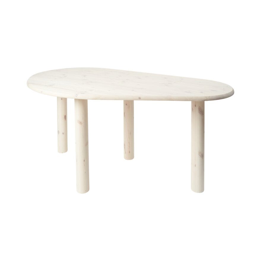 POSH Ovalt spisebord 110x230 cm i Beige/natur