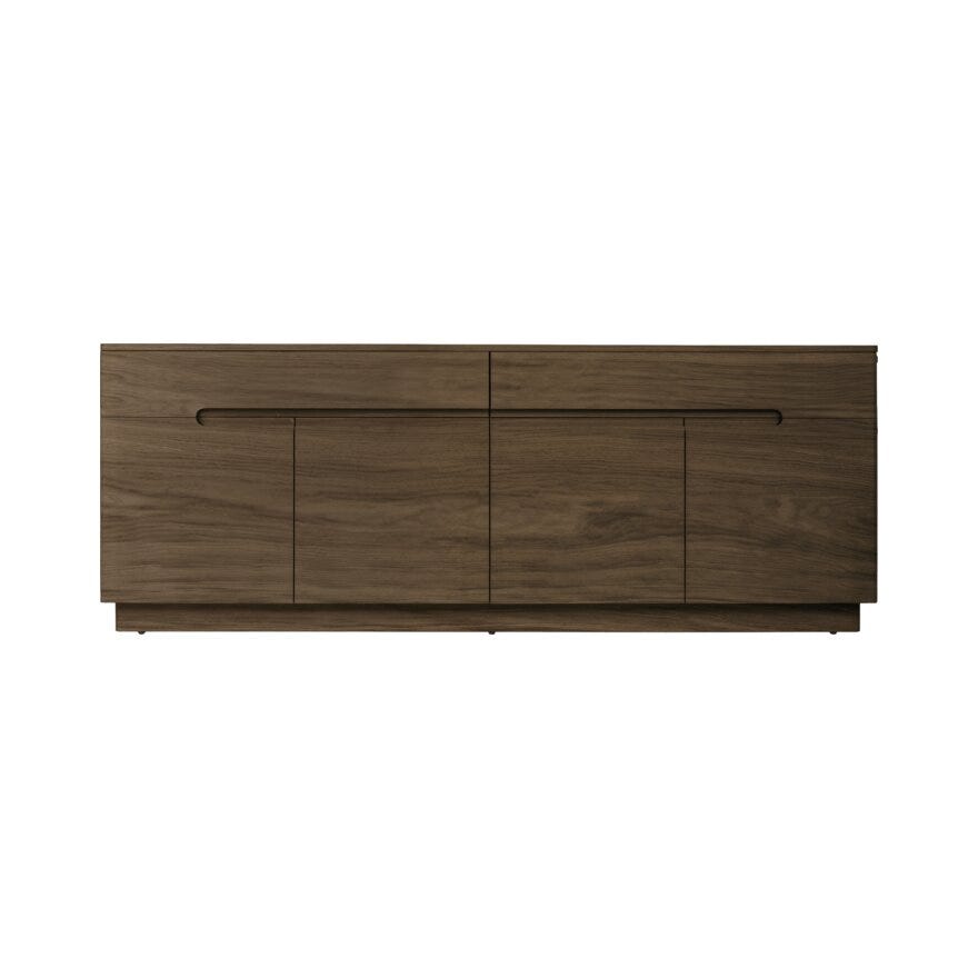 SCANDI Skjenk 180x45 cm i Brun
