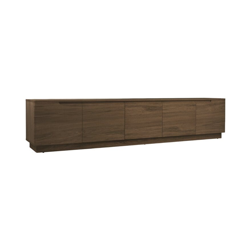 SCANDI TV-benk 222x45 cm i Brun