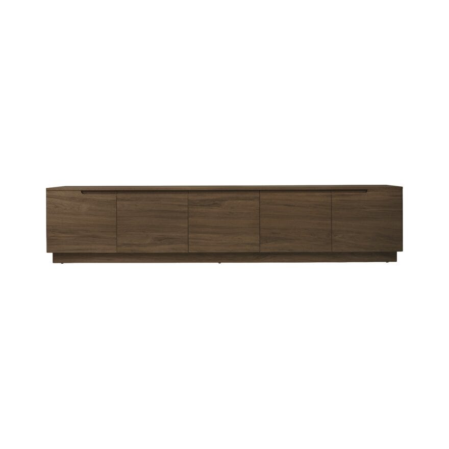 SCANDI TV-benk 222x45 cm i Brun