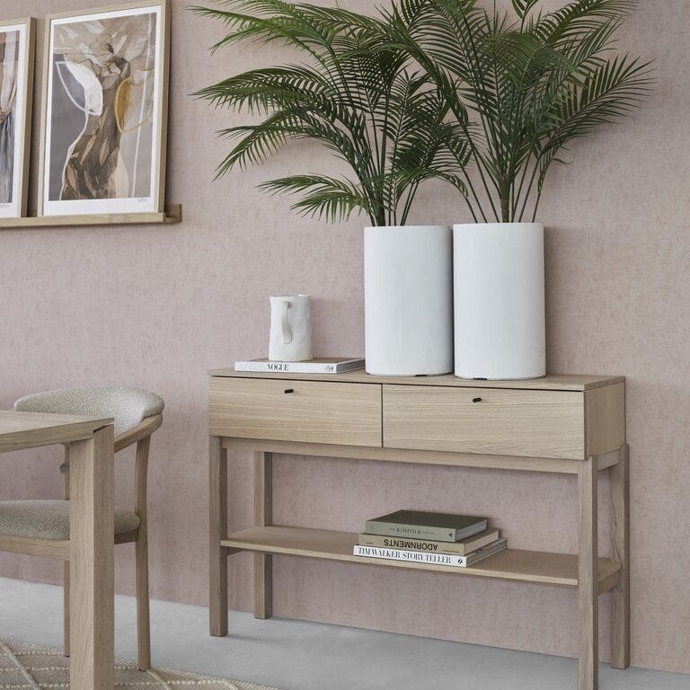URBAN Konsollbord B:120 cm i Beige/natur