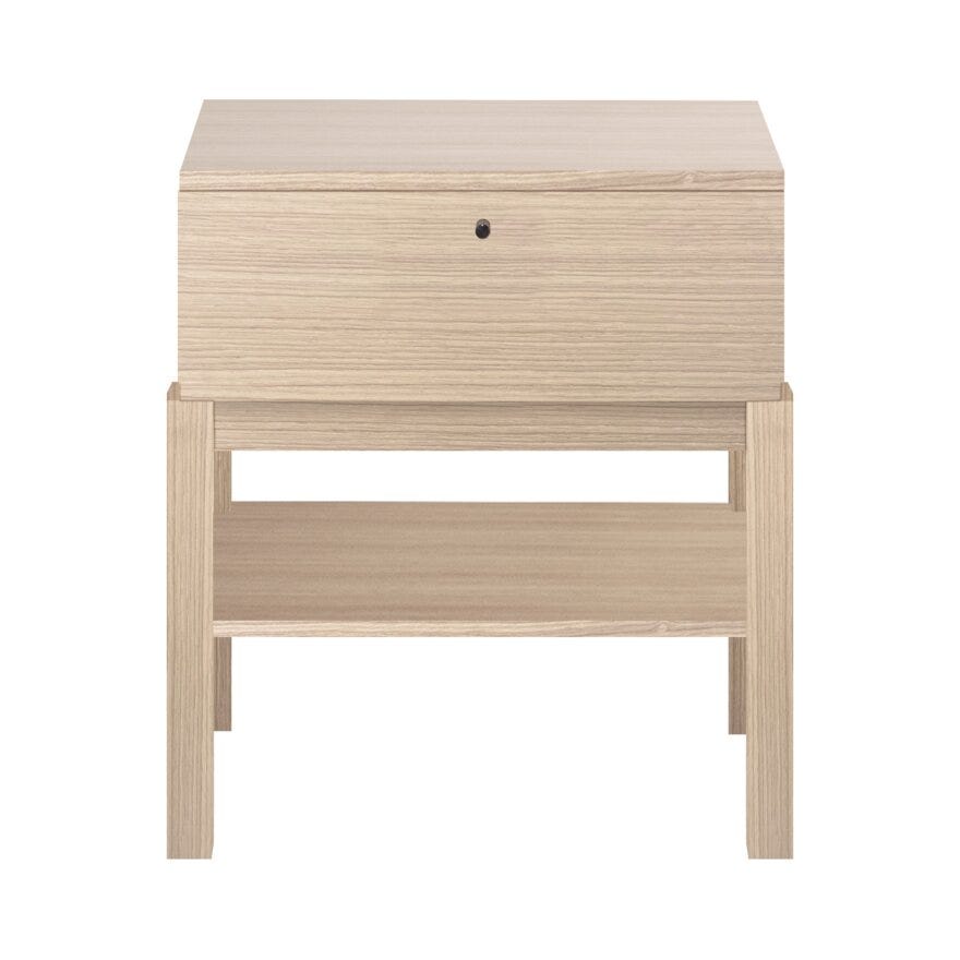 URBAN Nattbord 40x39 cm i Beige/natur