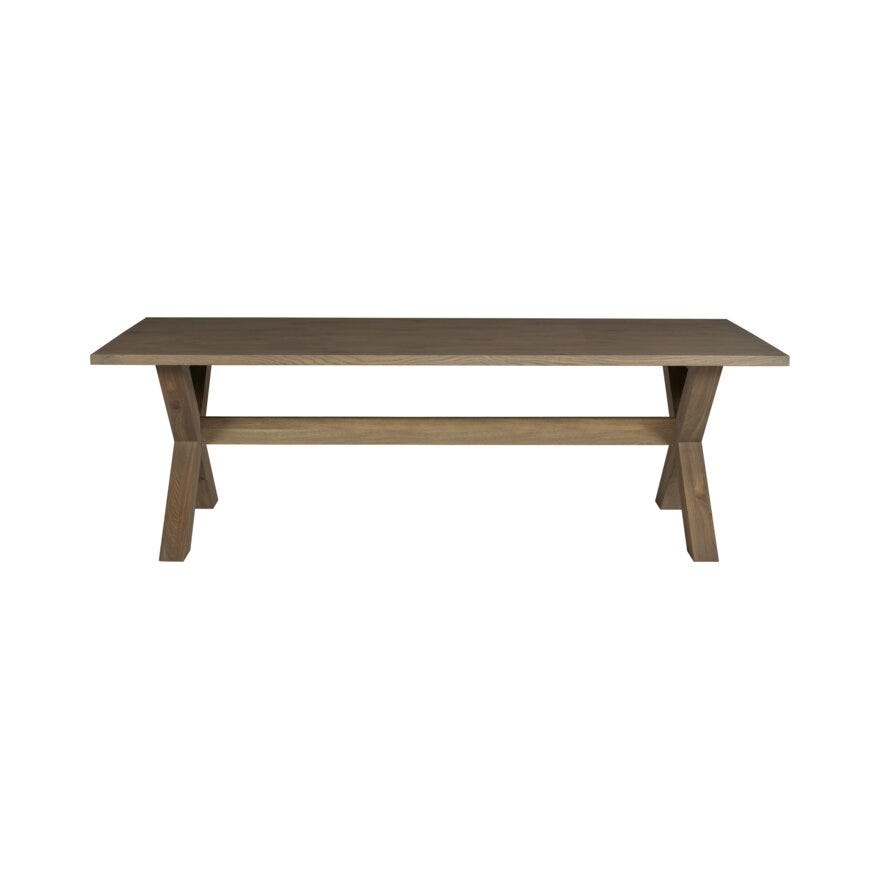 ZERMATT Spisebord 100x240 cm i Beige/natur