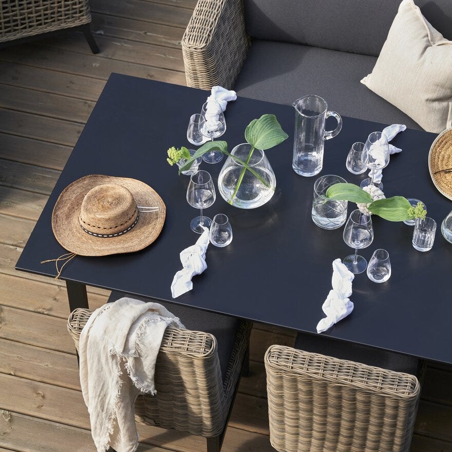 Signature Collection By Halvor Bakke GARDEN Spisebord 100x225 cm i Svart