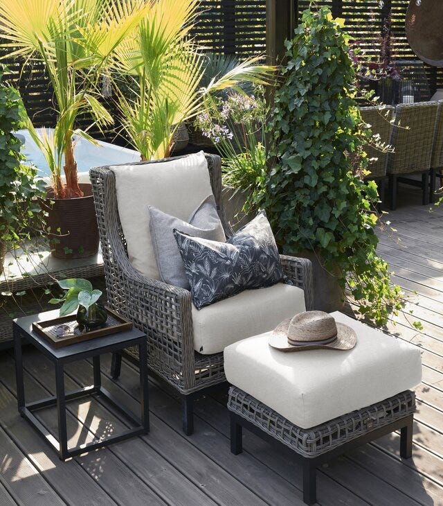 Signature Collection By Halvor Bakke GARDEN Loungestol i Beige/natur