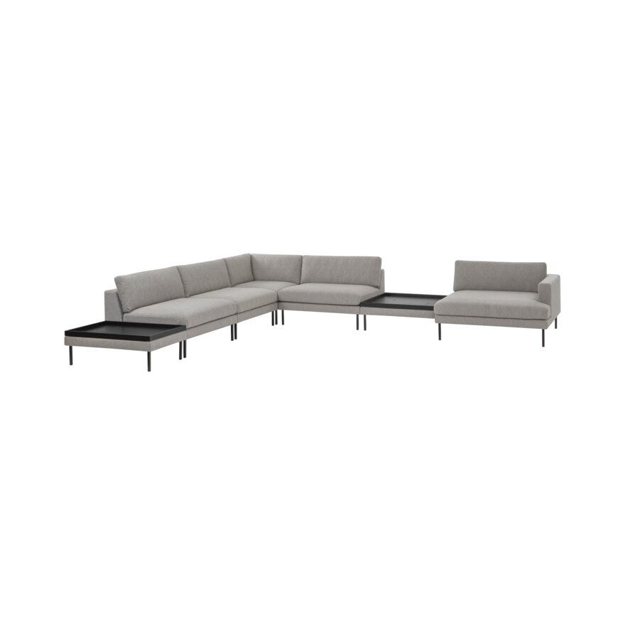 Signature Collection By Halvor Bakke SIGNATURE 210 Hjørnesofa med bord i Beige/natur designet av Halvor Bakke