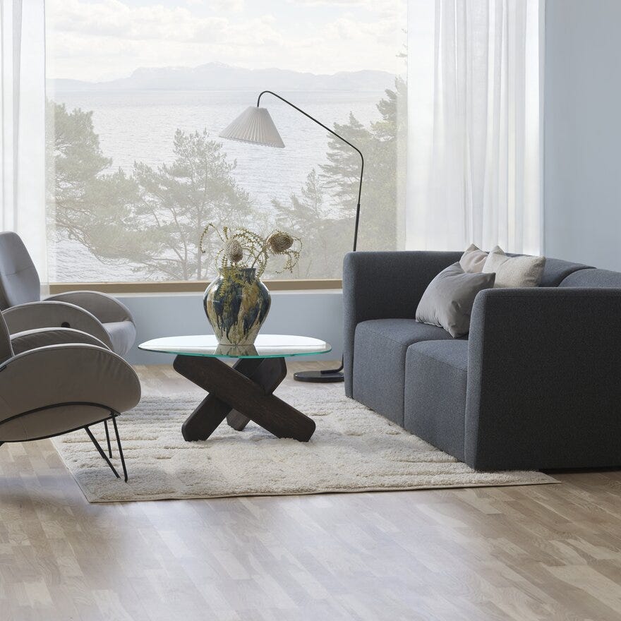 Brunstad PAZ Loungestol i Grå