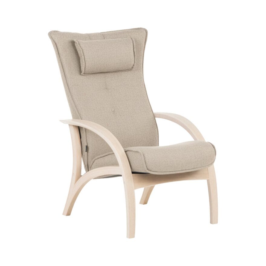 Brunstad DELTA Hvilestol i Beige/natur