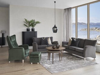 Brunstad FIA 3 seter i Grå