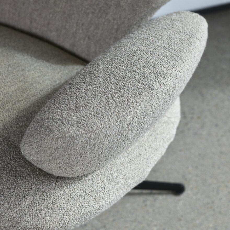 Brunstad SPLIT Hvilestol i Beige/natur