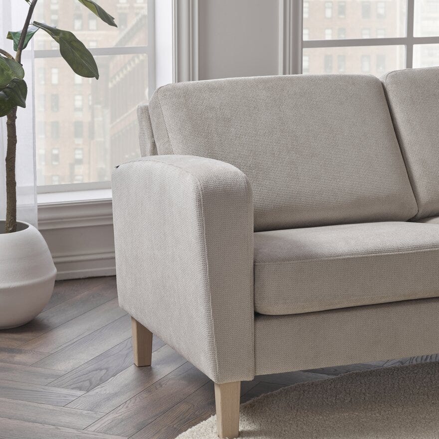 Brunstad STORFJORD Hjørnesofa i Beige/natur