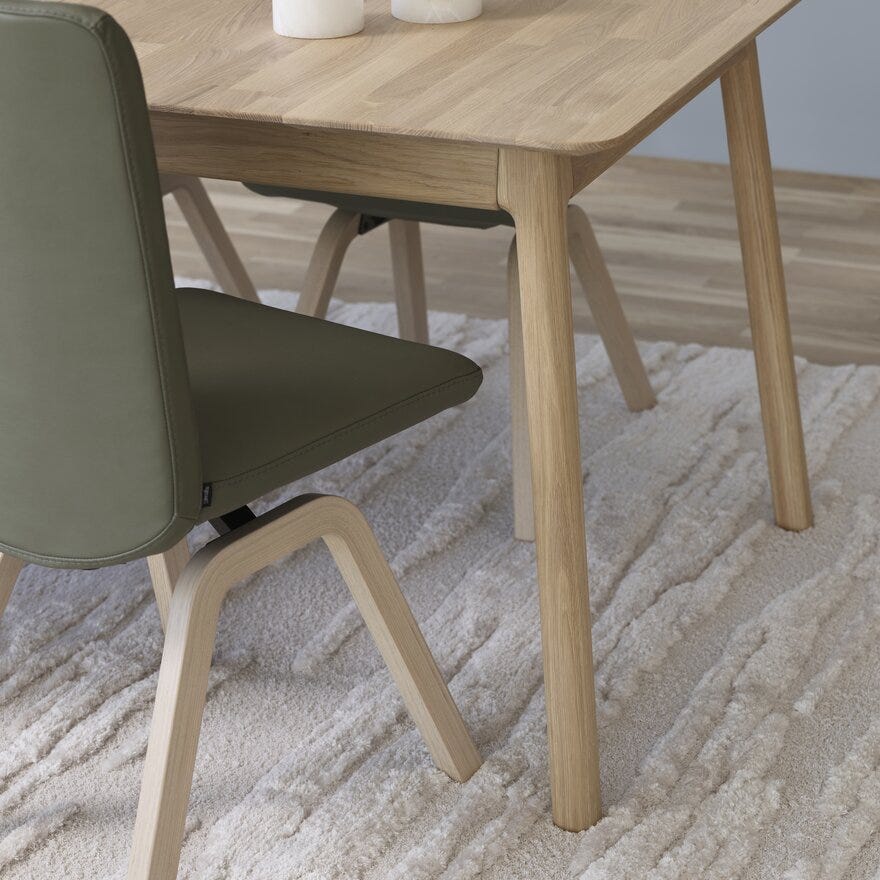 LUMI Teppe 160x230 cm i Beige/natur