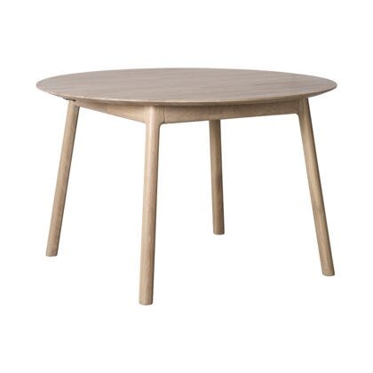 LUNA Rundt spisebord Ø120 cm i Beige/natur