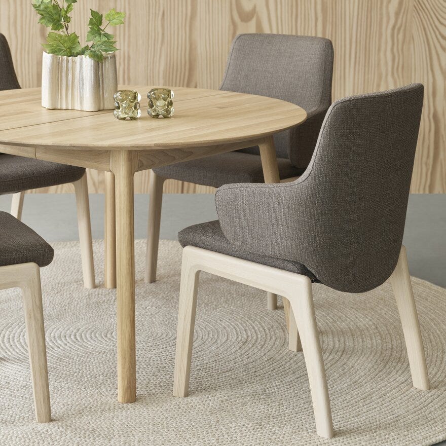 Stressless VANILLA (L) Spisestol med armlene i Brun