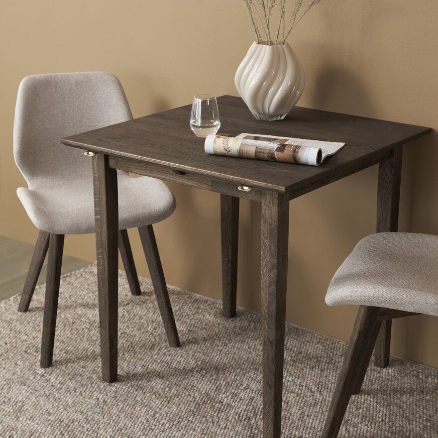 EMIL Spisestol i Beige/natur