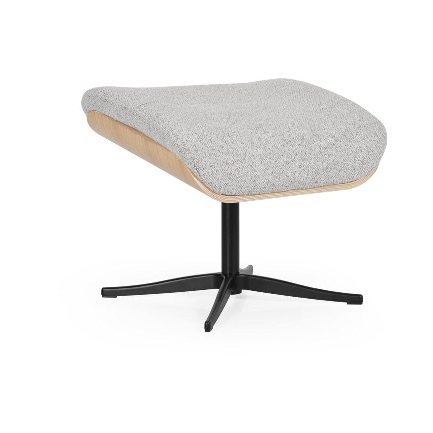 GRANDE Fotskammel i Beige/natur