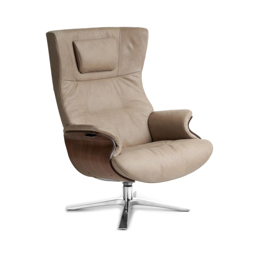 Conform AFTERWORK Hvilestol i Beige/natur designet av Jahn Aamodt