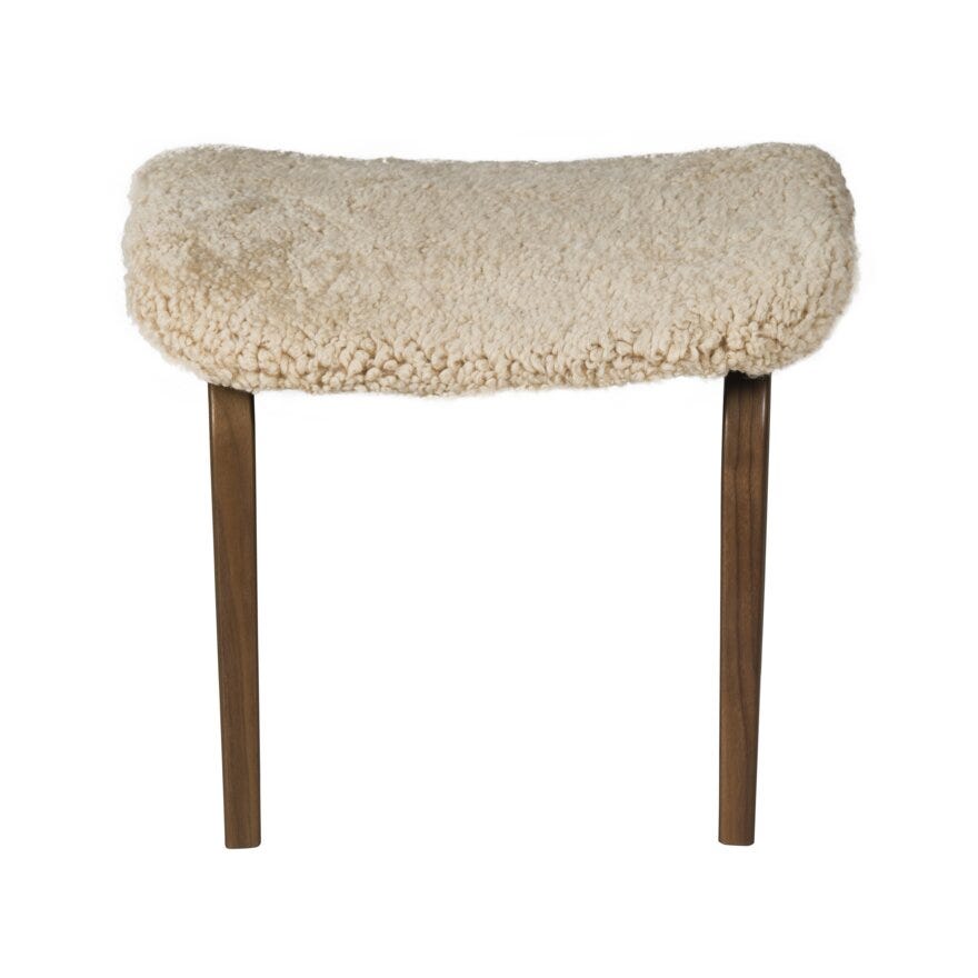Conform BRAVO Fotskammel i Beige/natur