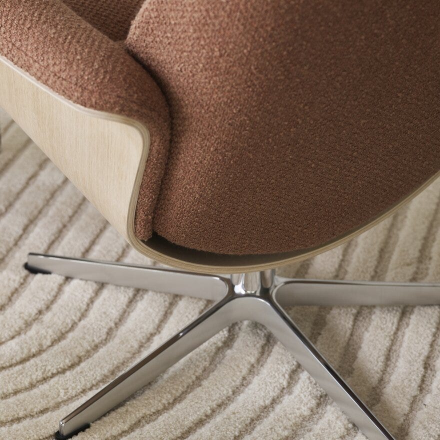 Conform TIMEOUT Hvilestol i Rosa designet av Jahn Aamodt