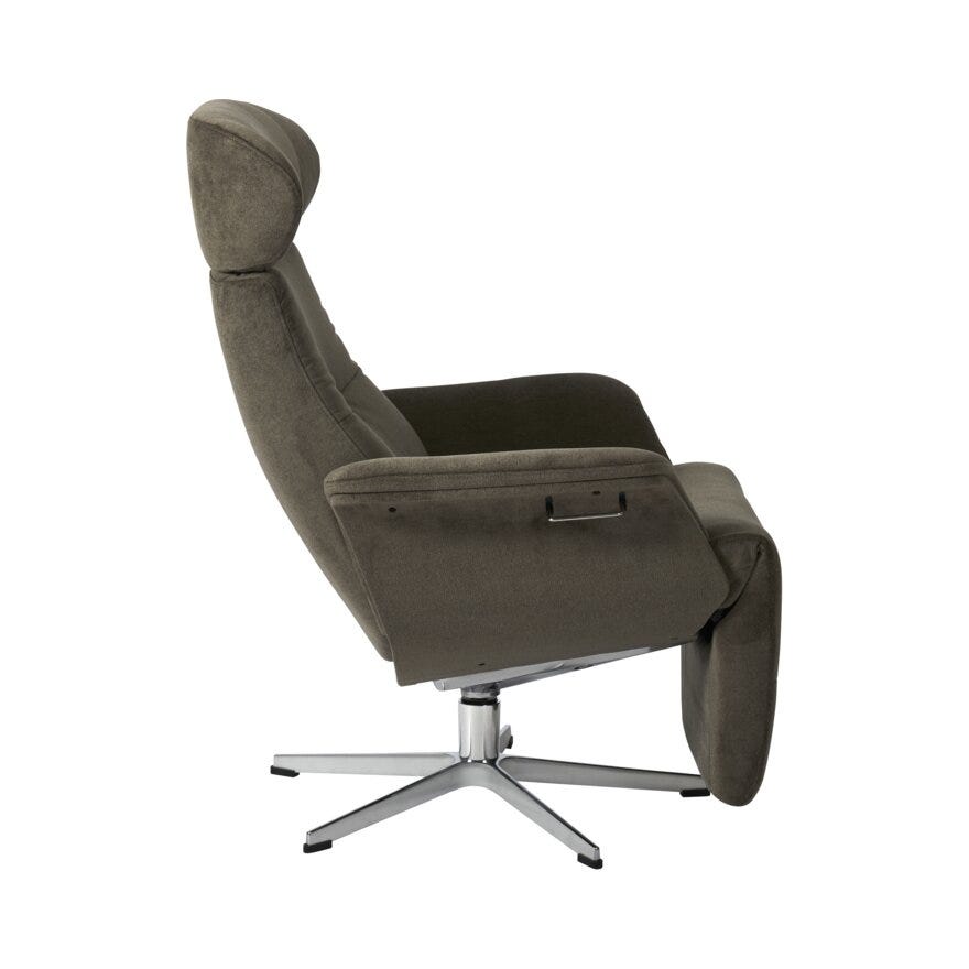 Conform TIMEOUT Hvilestol med fothviler i Beige/natur designet av Jahn Aamodt