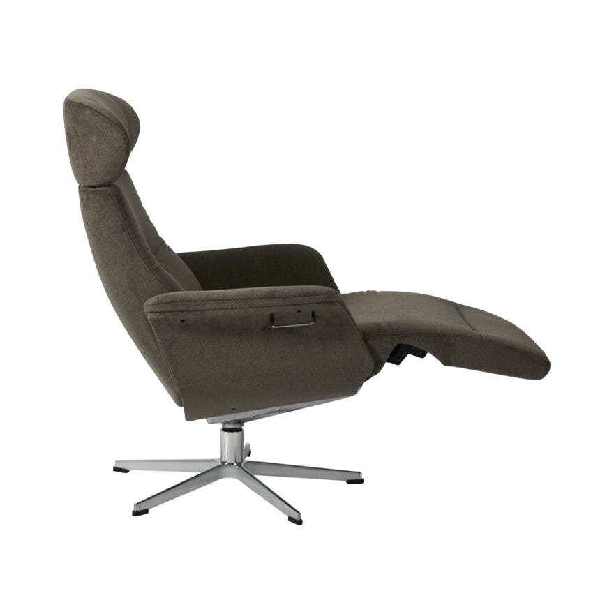 Conform TIMEOUT Hvilestol med fothviler i Beige/natur designet av Jahn Aamodt