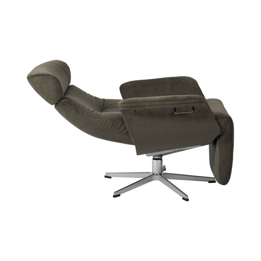 Conform TIMEOUT Hvilestol med fothviler i Beige/natur designet av Jahn Aamodt