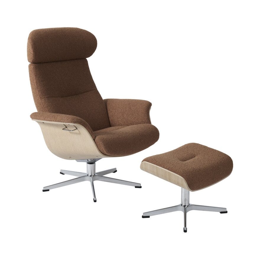 Conform TIMEOUT Fotskammel i Rosa designet av Jahn Aamodt