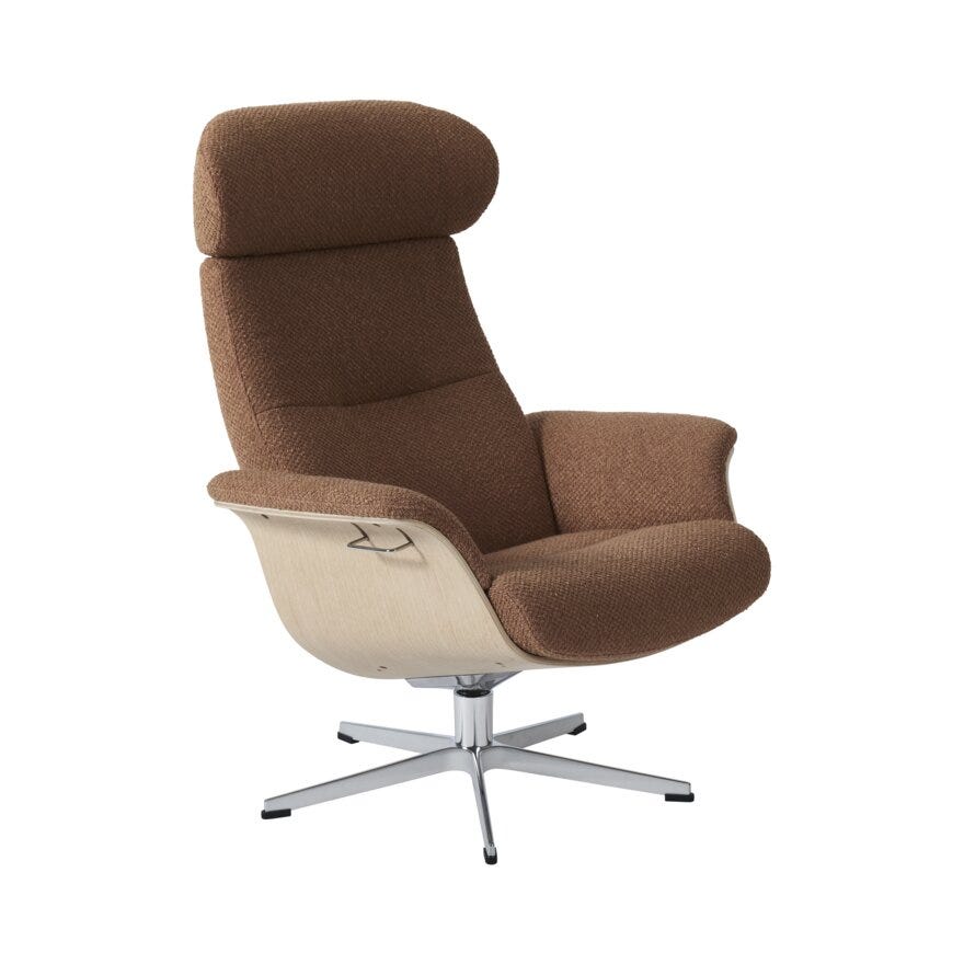 Conform TIMEOUT Hvilestol i Rosa designet av Jahn Aamodt