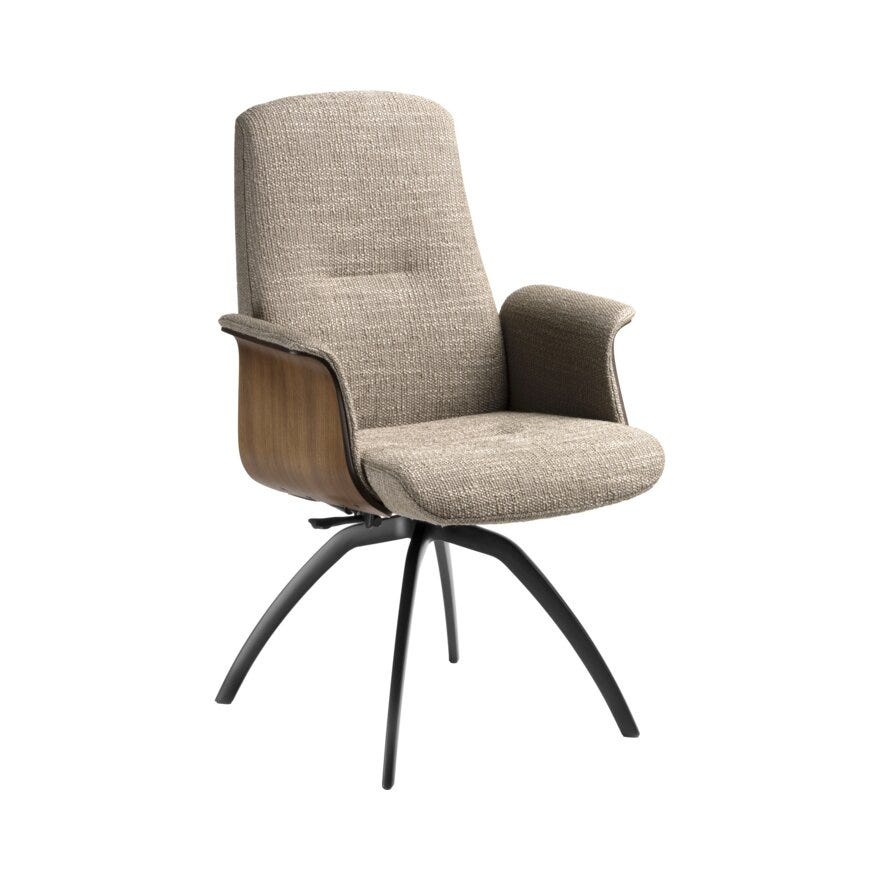 Conform TIMEOUT Spisestol med armlene XL i Beige/natur designet av Jahn Aamodt