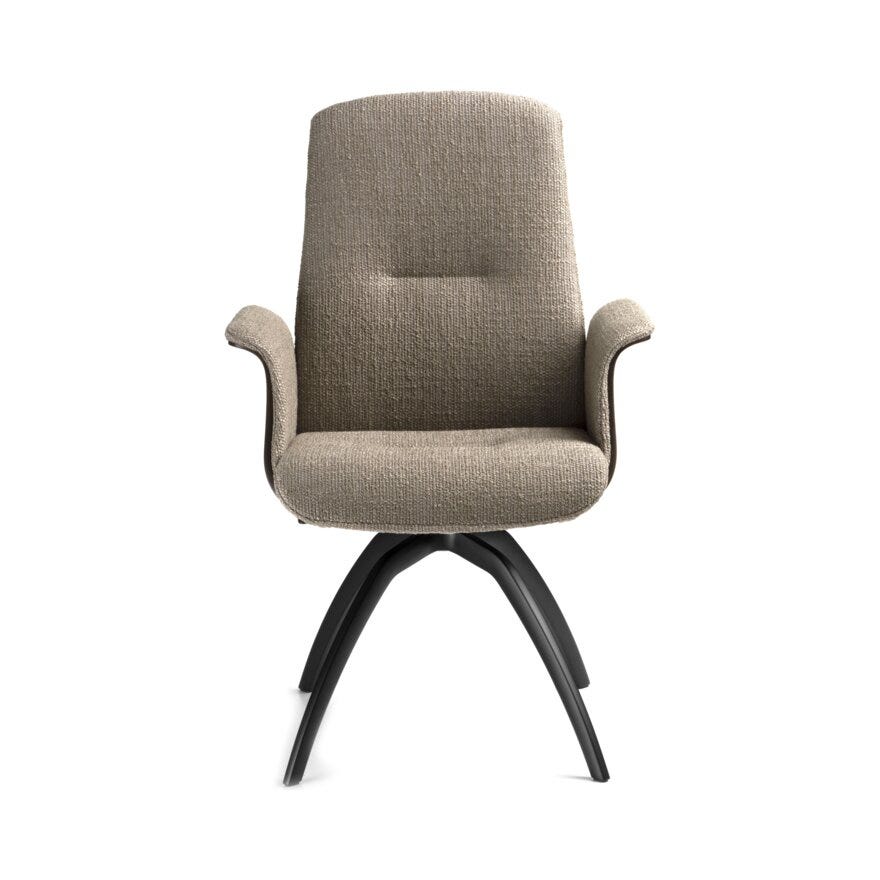 Conform TIMEOUT Spisestol med armlene XL i Beige/natur designet av Jahn Aamodt