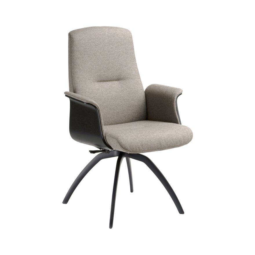 Conform TIMEOUT Spisestol med armlene XL i Brun designet av Jahn Aamodt