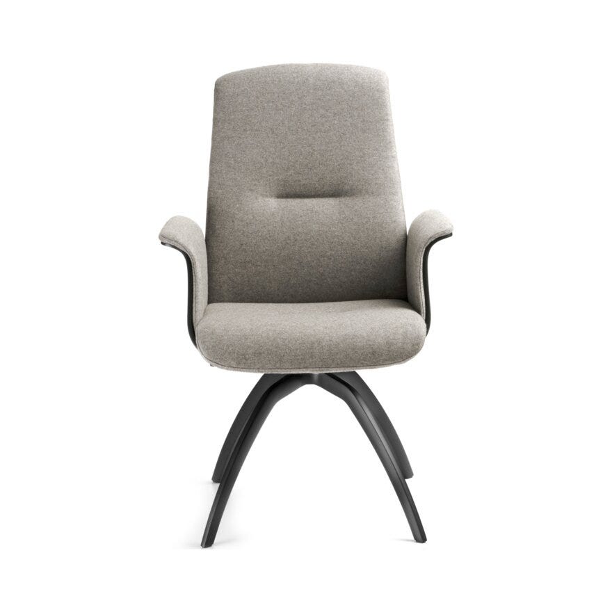 Conform TIMEOUT Spisestol med armlene XL i Brun designet av Jahn Aamodt