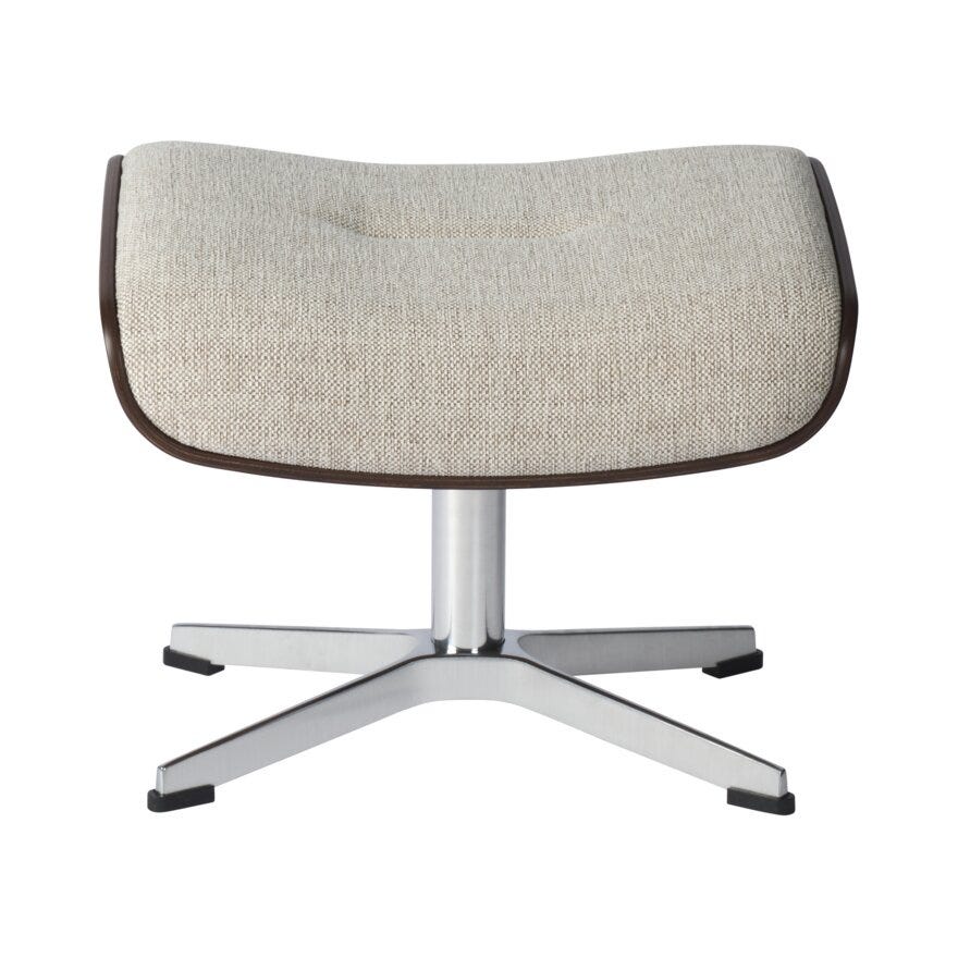 Conform TIMEOUT Fotskammel i Beige/natur designet av Jahn Aamodt