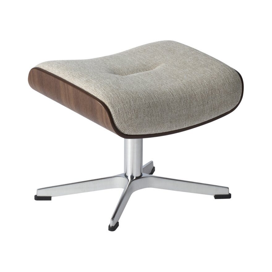 Conform TIMEOUT Fotskammel i Beige/natur designet av Jahn Aamodt