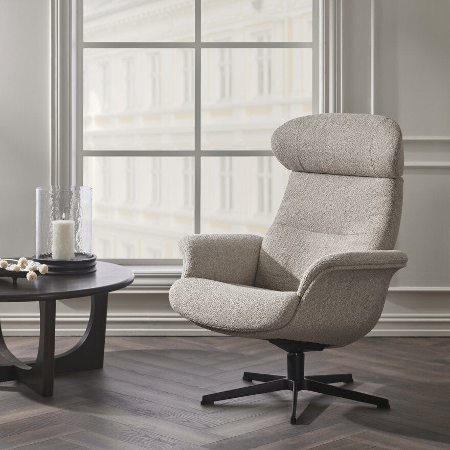 Conform TIMEOUT Hvilestol i Beige/natur designet av Jahn Aamodt