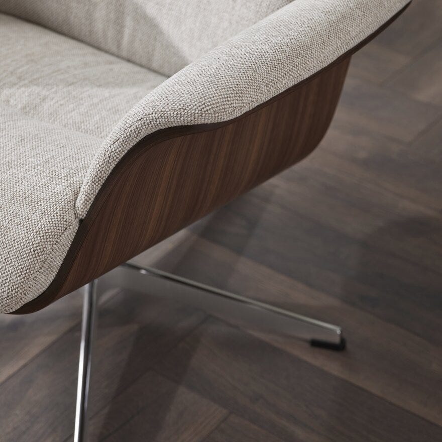 Conform TIMEOUT Hvilestol i Beige/natur designet av Jahn Aamodt