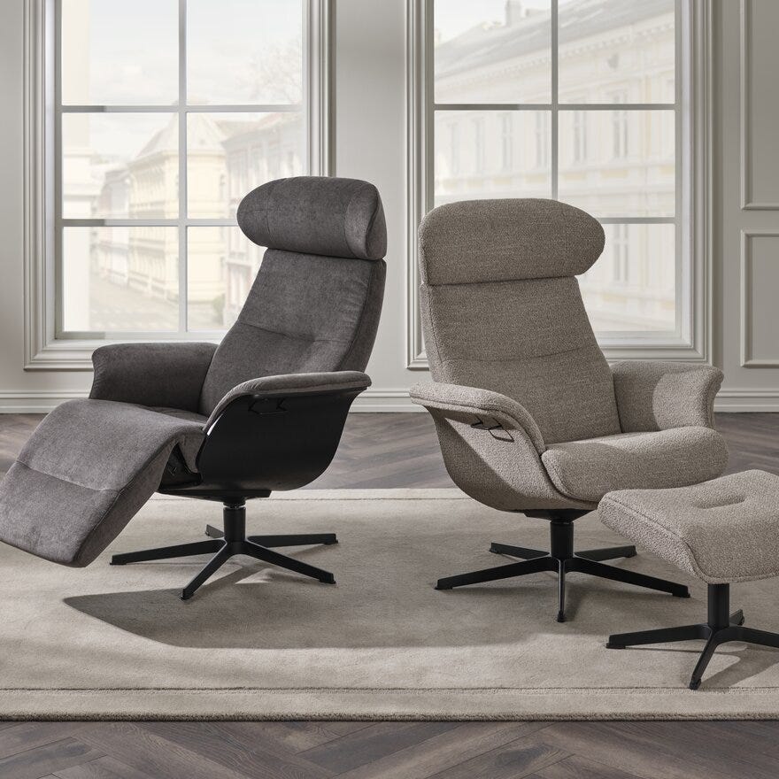 Conform TIMEOUT Hvilestol i Beige/natur designet av Jahn Aamodt