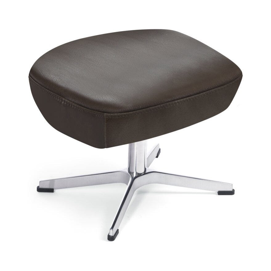 Conform TURTLE Fotskammel i Brun designet av Lenka Teilmann